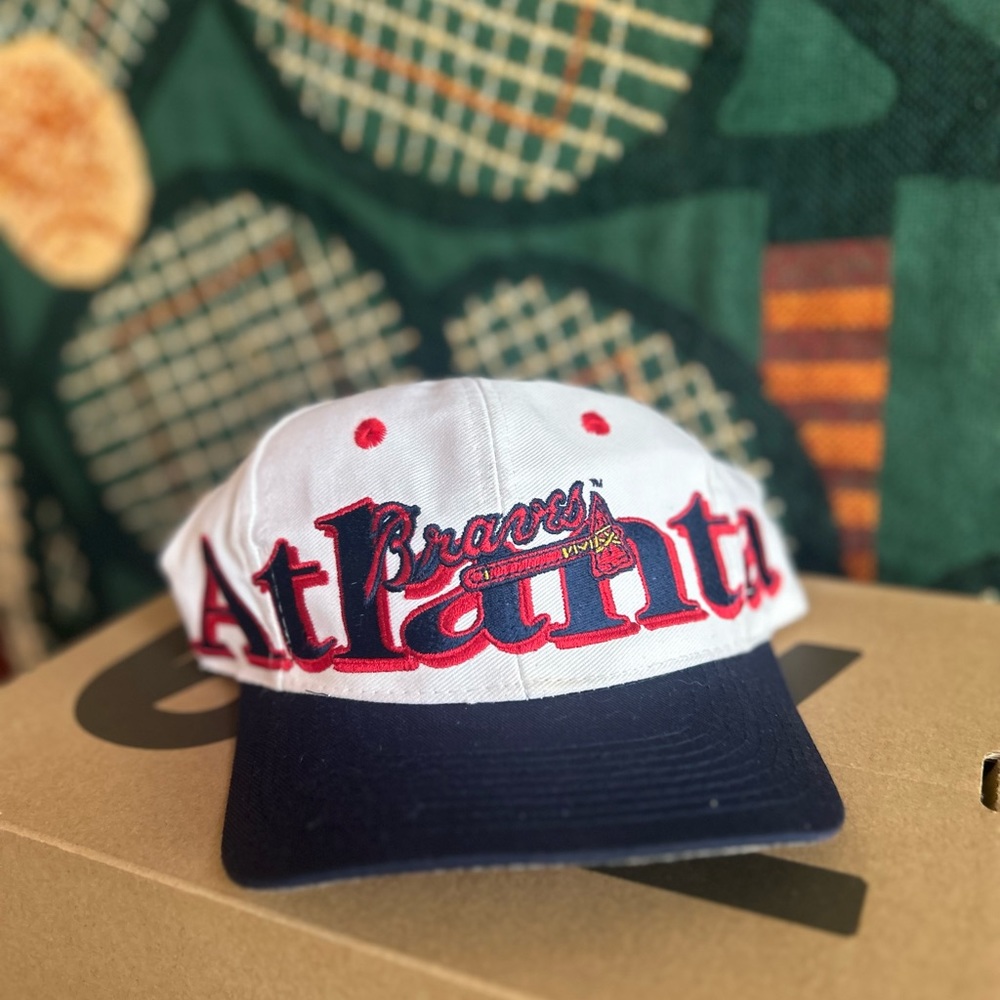 Vintage 90s Atlanta Braves SnapBack Hat